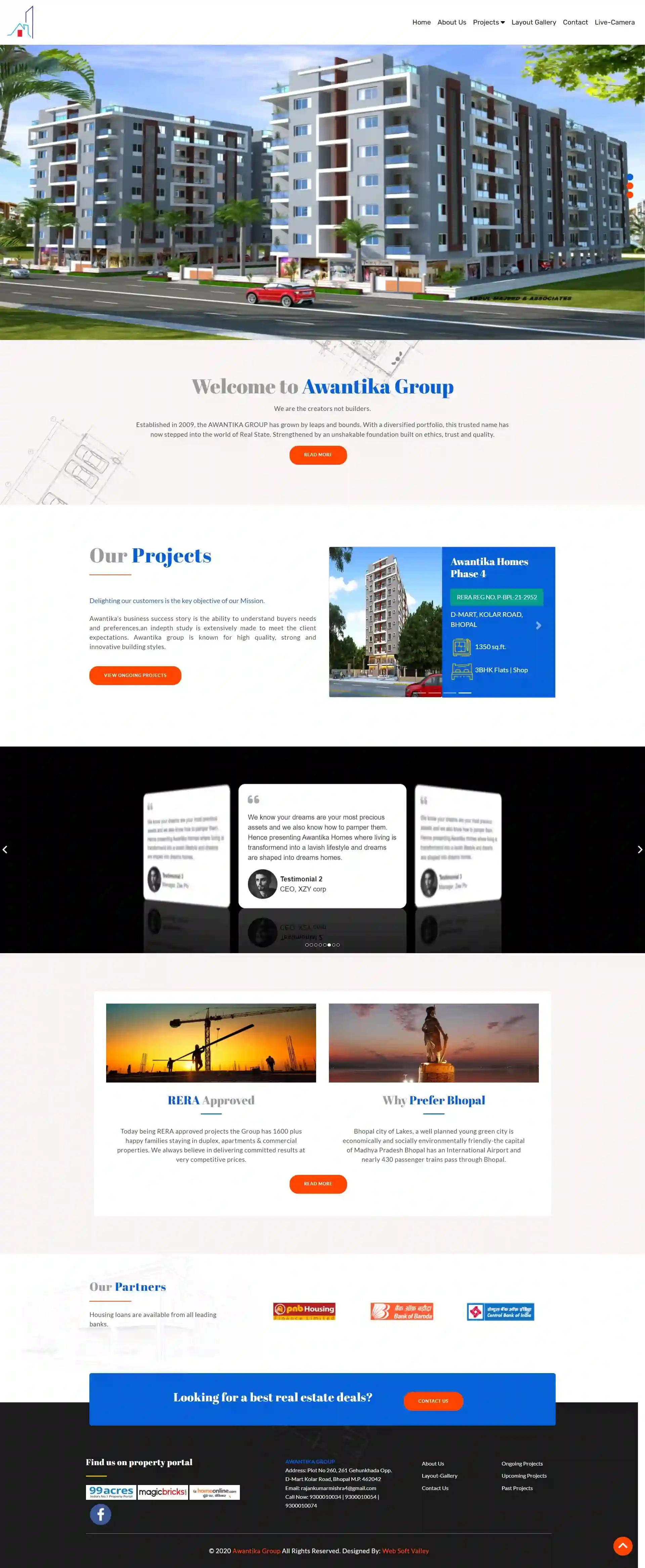 Real Estate Website Design