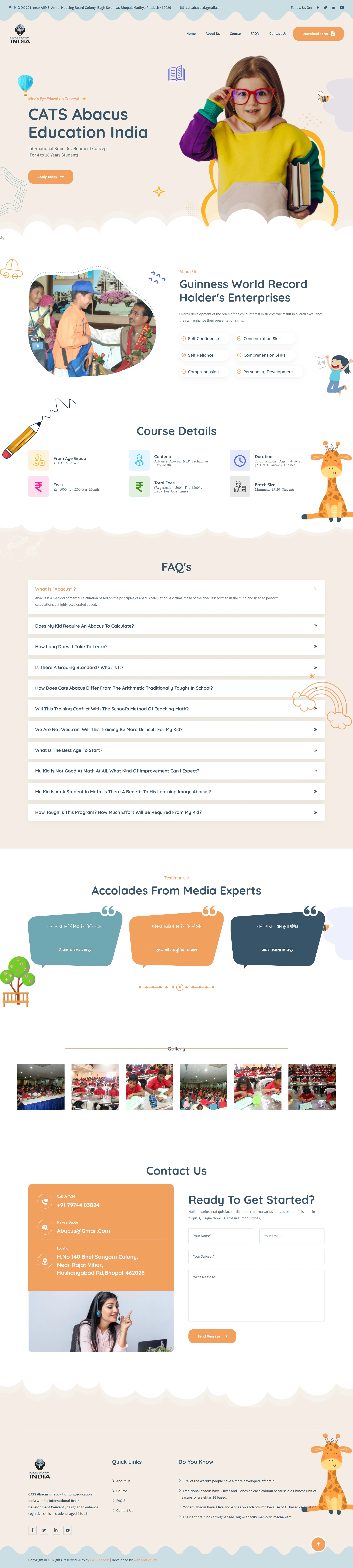 Website development