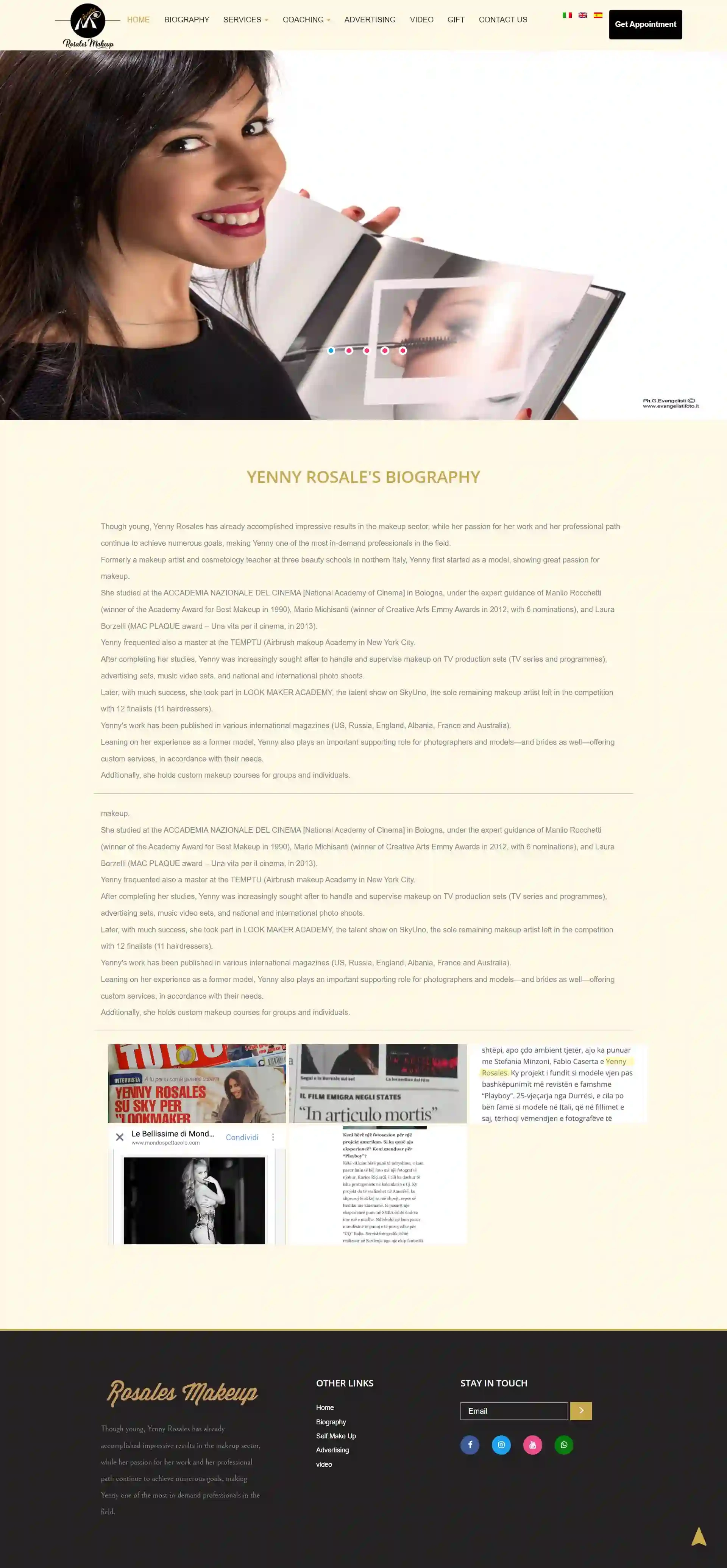 Business website design